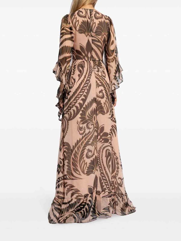 ETRO: Robe longueur genou online - Robe Au Genou - Multicolore