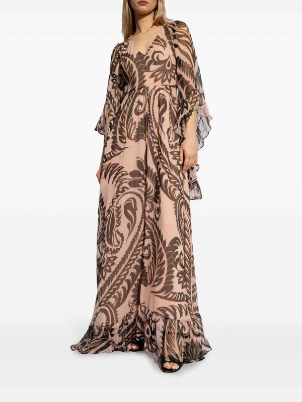 ETRO buy online Robe Au Genou - Multicolore