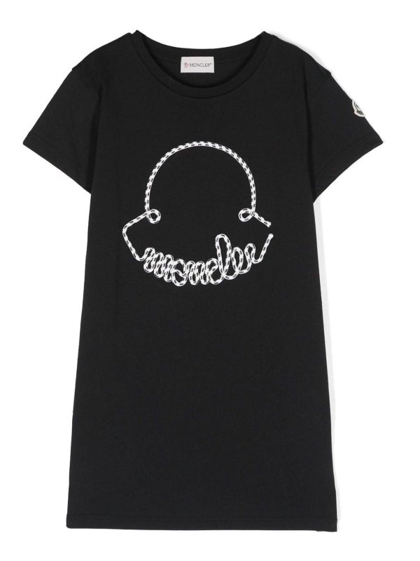 MONCLER JR: knee length dresses - Dress