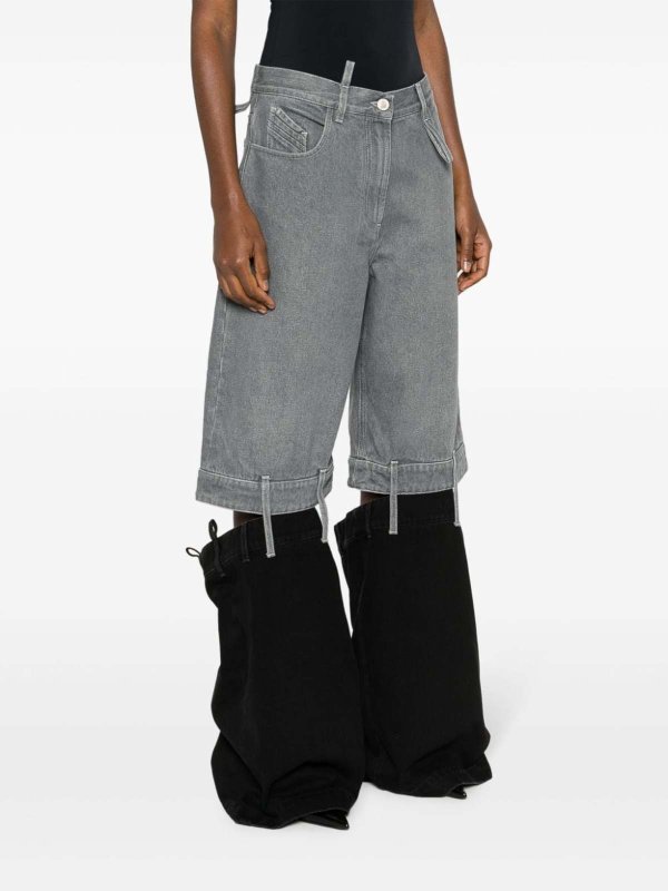 The Attico buy online Bootcut Jeans - Schwarz