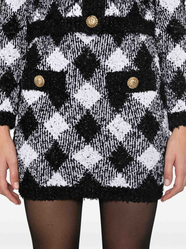 Balmain: Miniröcke online - Midirock - Schwarz