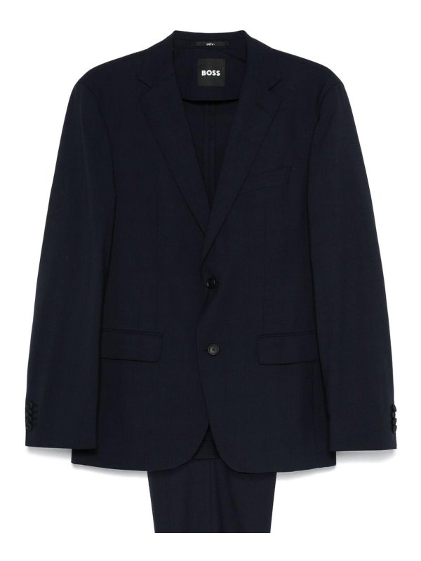 Hugo Boss: Vestidos de gala - Traje - Azul