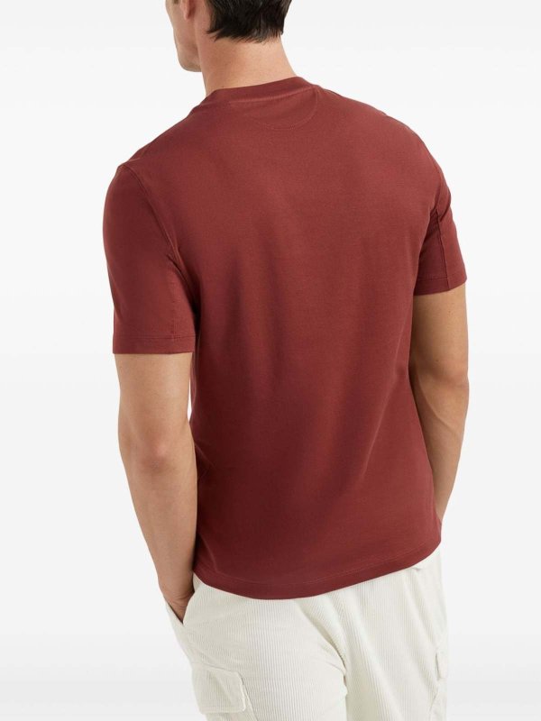 Brunello Cucinelli T-Shirt - Red - Men | M0B138440CRW71