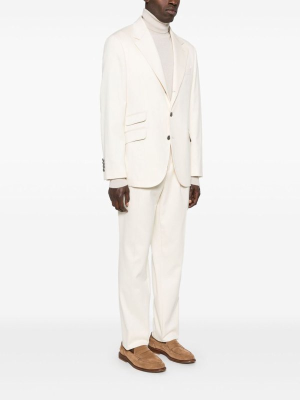 The Best Shops BRUNELLO CUCINELLI: Traje - Blanco