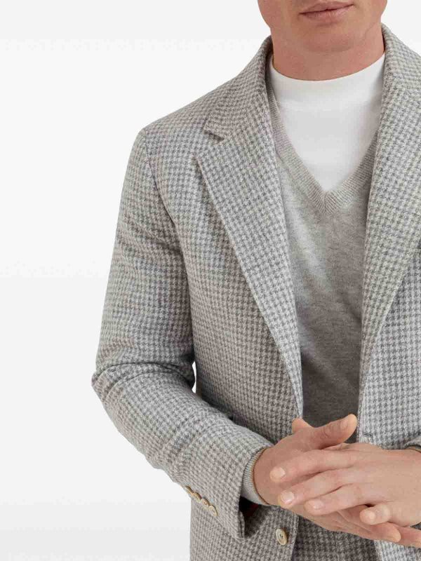 The Best Shops BRUNELLO CUCINELLI: Vestes de costume - Blazer - Gris