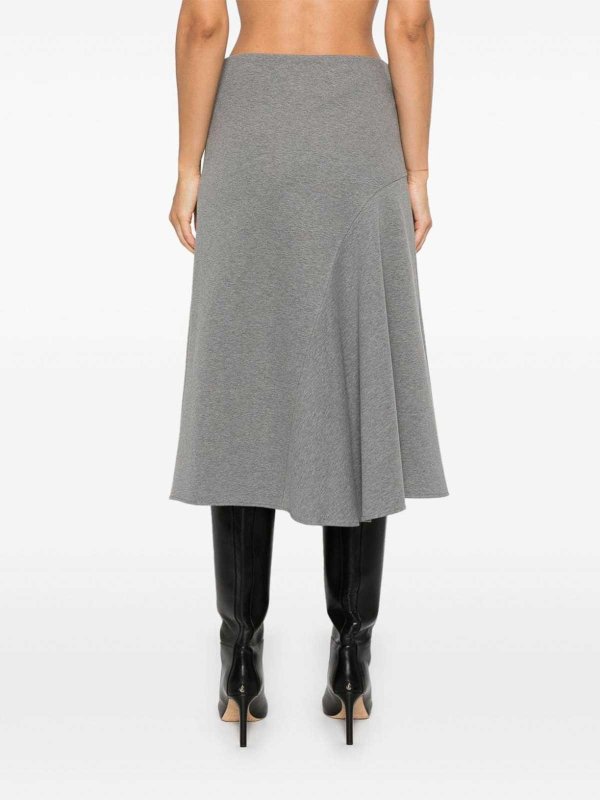 The Best Shops BRUNELLO CUCINELLI: Jupes midi et au genou - Jupe Midi - Gris