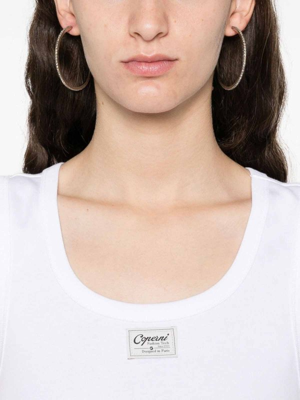 トップ/タンクトップ - 白 shop online: COPERNI