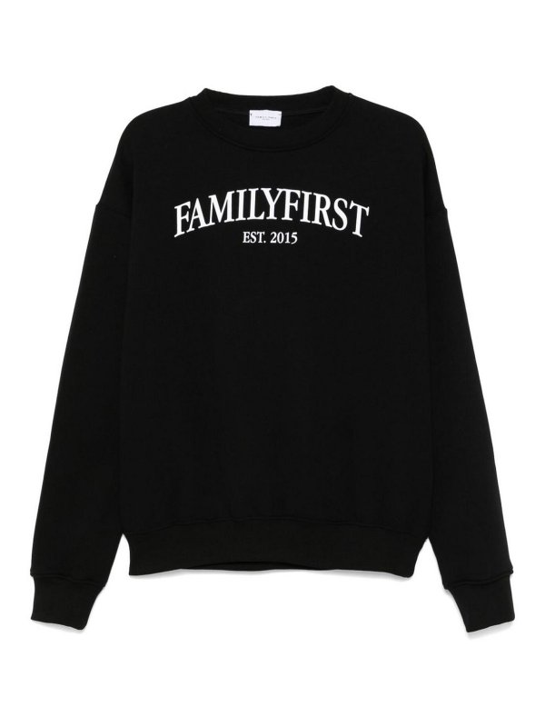 FAMILY FIRST MILANO: Pull col rond - Pull Col Rond - Noir