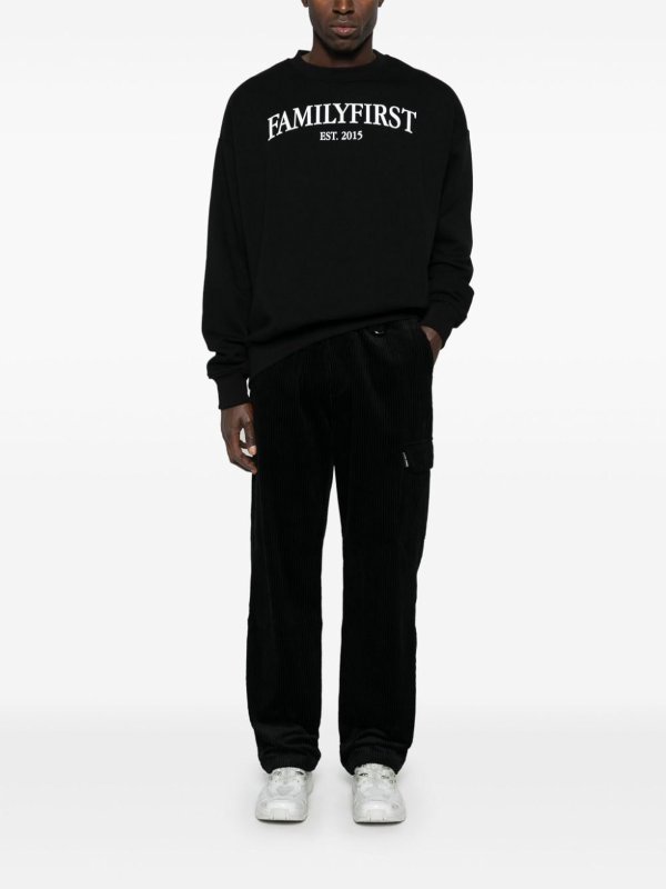 FAMILY FIRST MILANO: Pull col rond online - Pull Col Rond - Noir