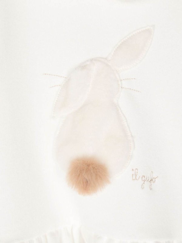 The Best Shops Il Gufo: ニーレングスドレス - 膝丈ドレス - 白