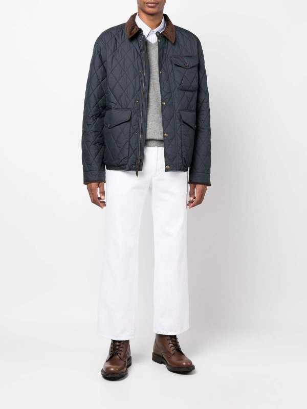 The Best Shops POLO RALPH LAUREN: Suéteres con cuello pico - Suéter Cuello Redondo - Gris