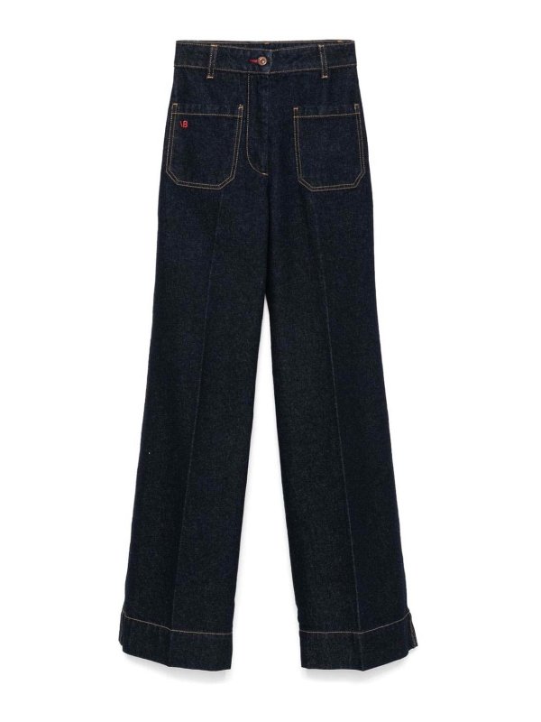 VICTORIA BECKHAM: bootcut jeans - Jeans
