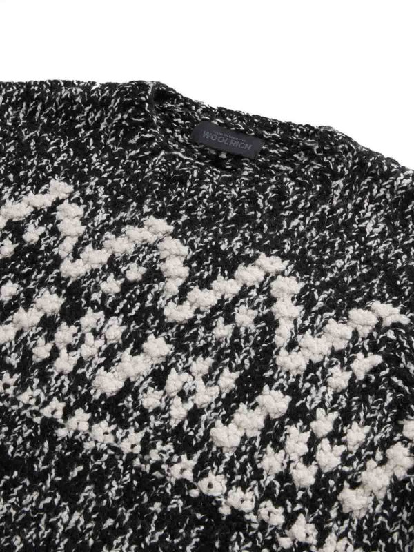 Rundhalspullover - Schwarz shop online: WOOLRICH