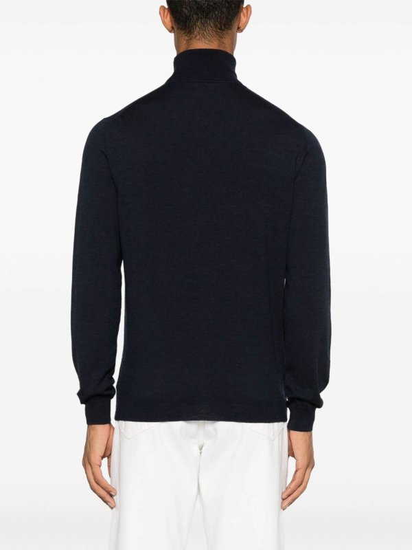 The Best Shops ZANONE: クルーネック - クルーネック - ブルー