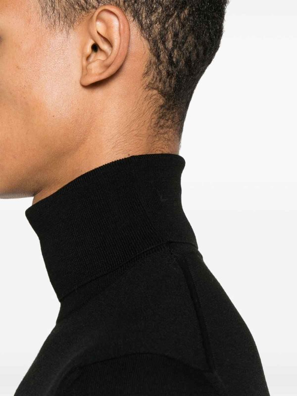 ZANONE: Strickpullover mit Rundhalsausschnitt online - Rundhalspullover - Schwarz