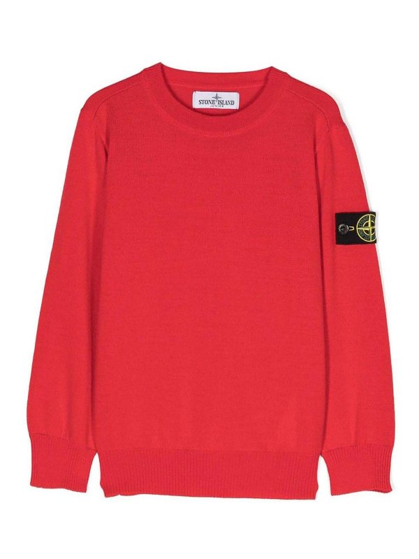 Stone Island Junior: maglia collo rotondo - Girocollo