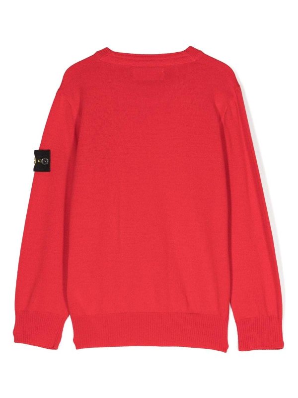 Stone Island Junior: maglia collo rotondo online - Girocollo