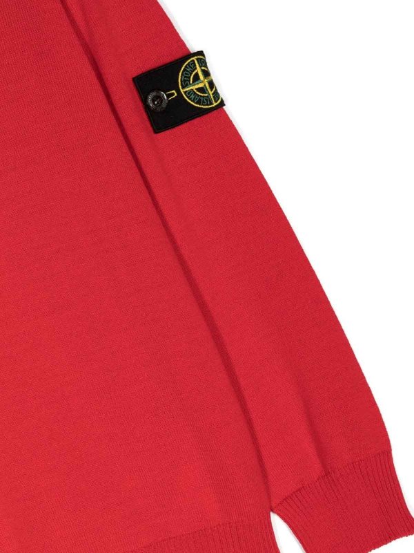 The Best Shops Stone Island Junior: maglia collo rotondo - Girocollo