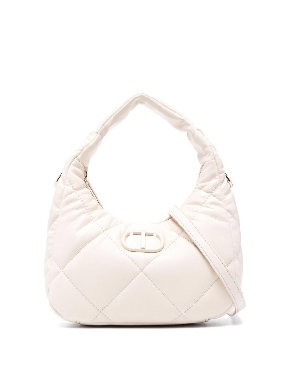 TWINSET: Umhängetaschen - Umhängetasche - Weiß