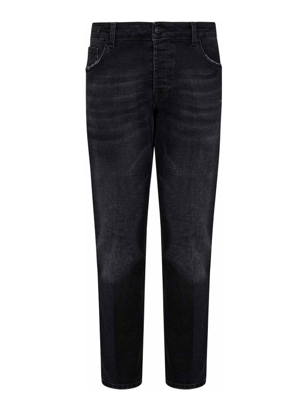 MICHAEL COAL: ブーツカットジーンズ - ブーツカットジーンズ - 黒