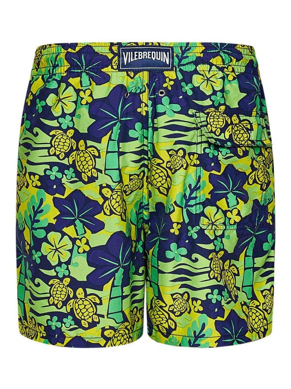 VILEBREQUIN: Trousers Shorts online - Moorea Monoi Turtles Swim Shorts