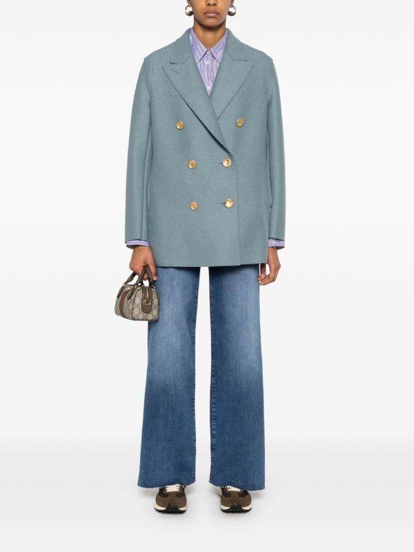 Slouchy Peacoat shop online: HARRIS WHARF LONDON