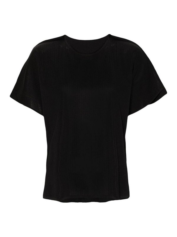 PLEATS PLEASE ISSEY MIYAKE: Chemises - Chemise - Noir
