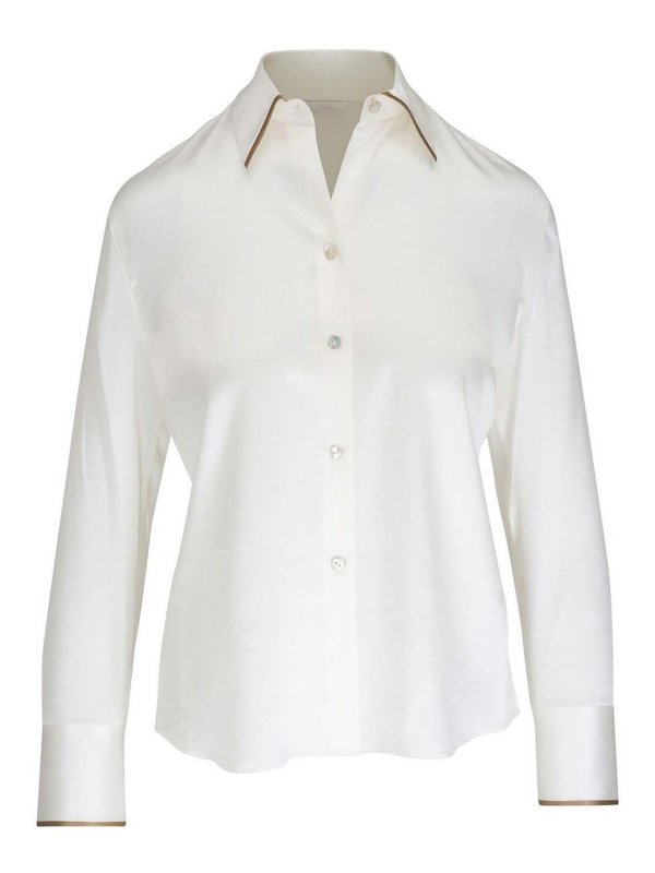 VINCE: ブラウス - ブラウス - クリーム