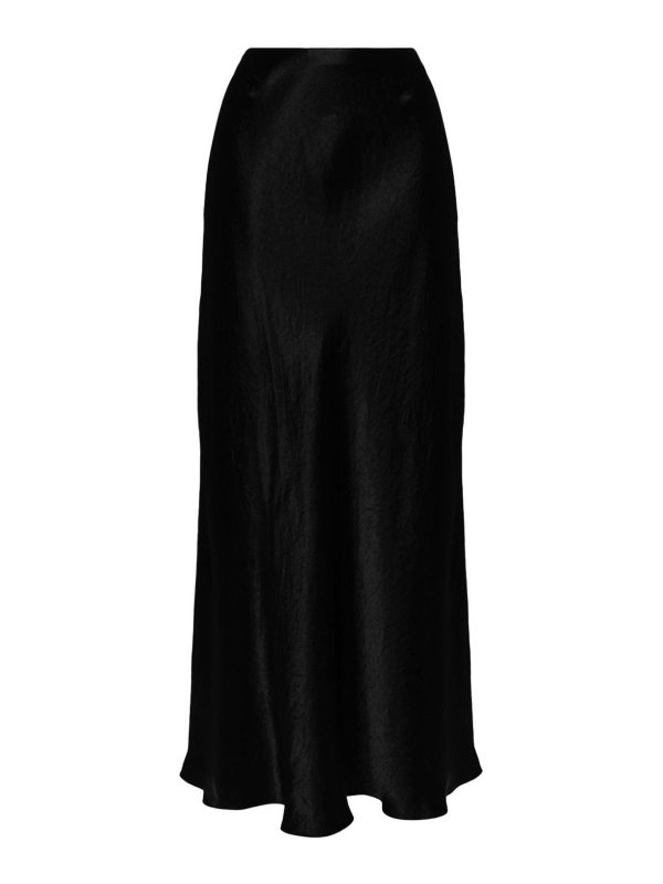 VINCE: Knee length skirts & Midi - Satin Maxi Skirt