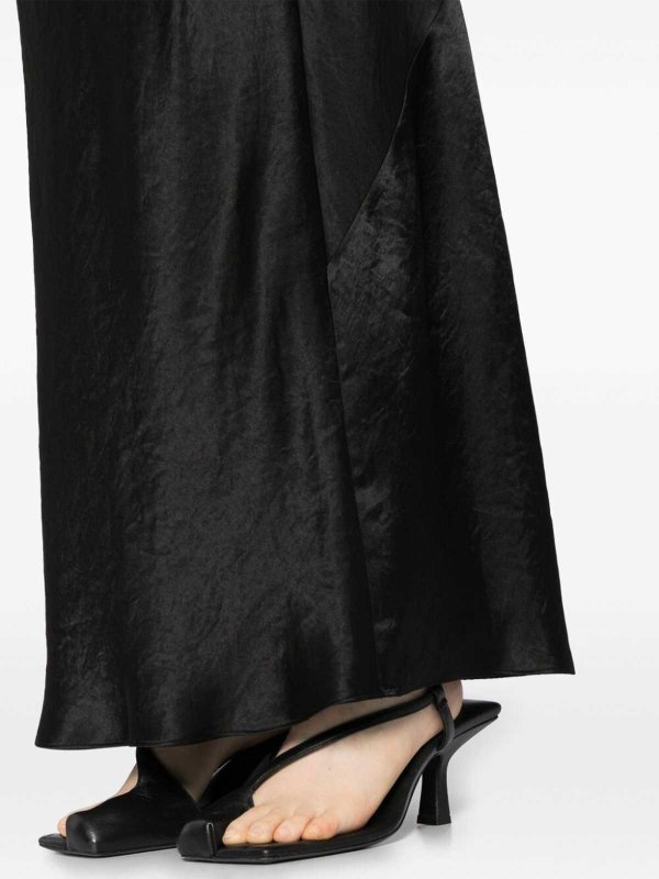The Best Shops VINCE: Knee length skirts & Midi - Satin Maxi Skirt