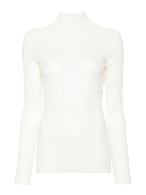 BOTTEGA VENETA: クルーネック - クルーネック - 白