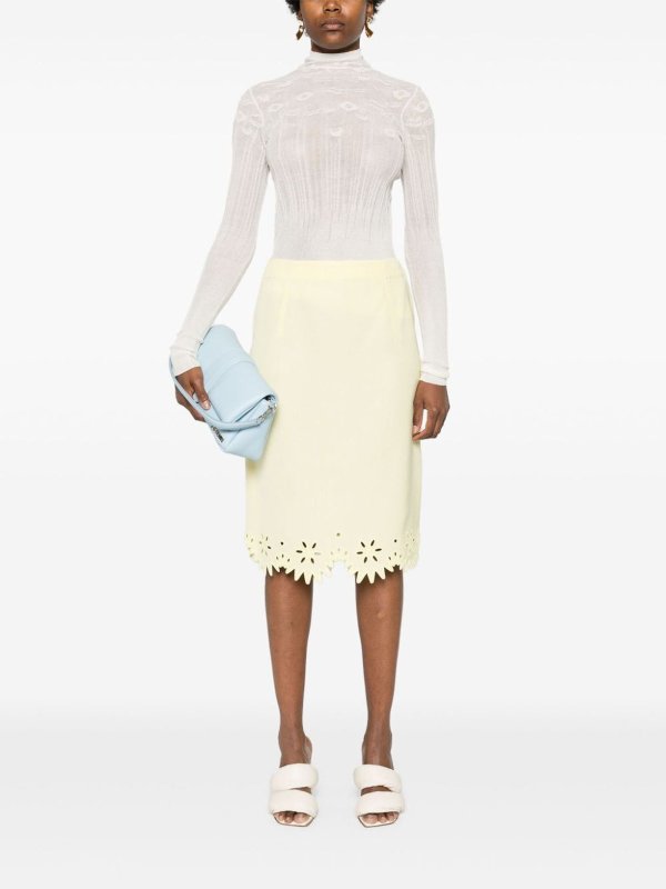 BOTTEGA VENETA: クルーネック online - クルーネック - 白