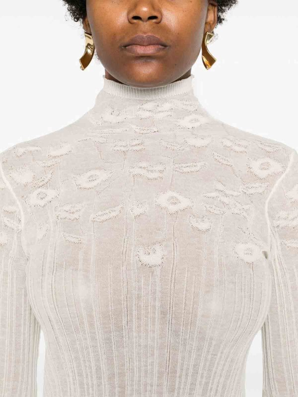 The Best Shops BOTTEGA VENETA: クルーネック - クルーネック - 白