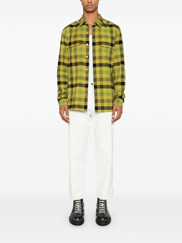 GOLDEN GOOSE: ストレートジーンズ online - ストレートジーンズ - 白