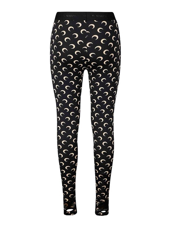 MARINE SERRE: Leggings online - Leggings - Beige