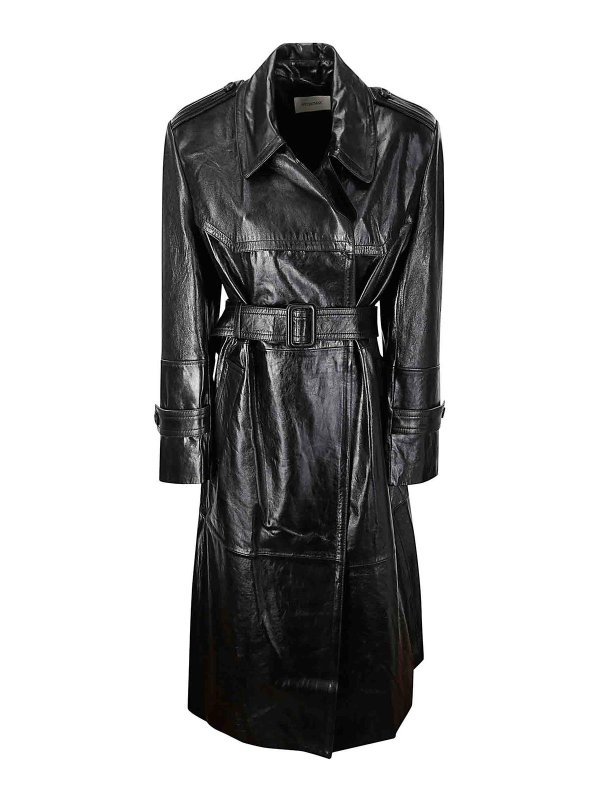 SPORTMAX: ショートコート - ショートコート - 黒