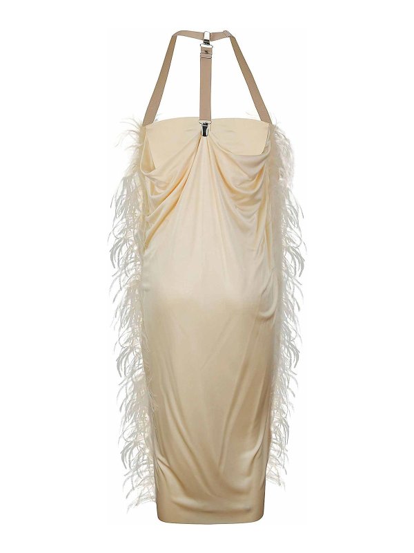 SPORTMAX: Vestidos de cóctel online - Vestido De Cóctel - Rosado Claro