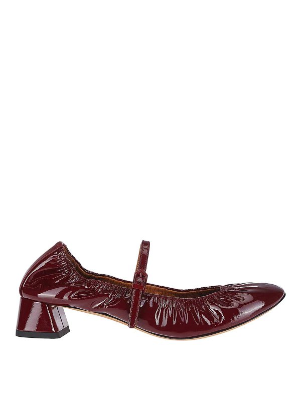 LANVIN: Ballerines - Ballerines - Bordeaux