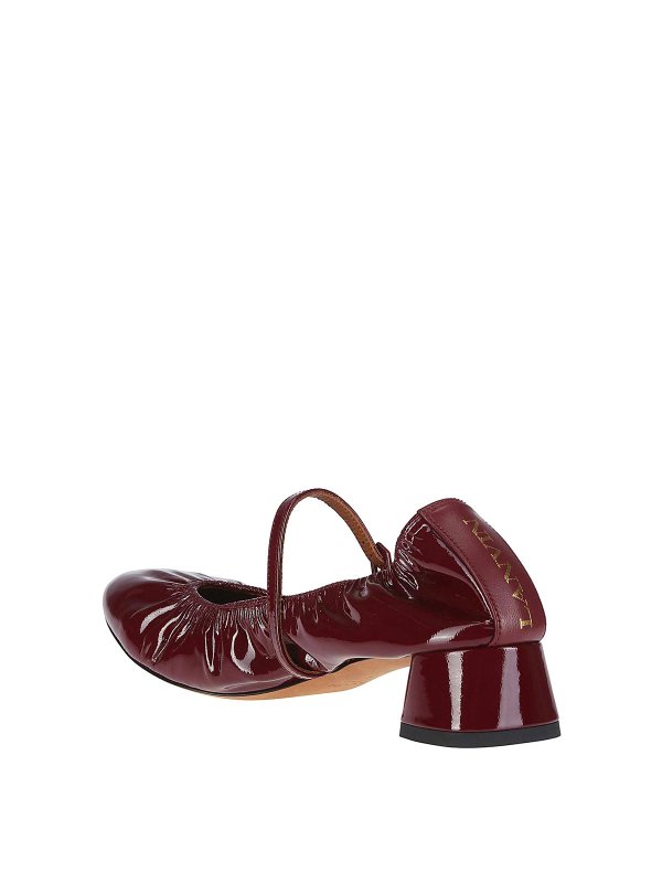 The Best Shops LANVIN: Ballerines - Ballerines - Bordeaux