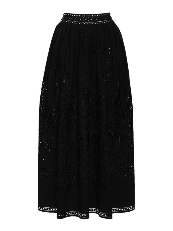 ALBERTA FERRETTI: Knee length skirts & Midi - Skirt