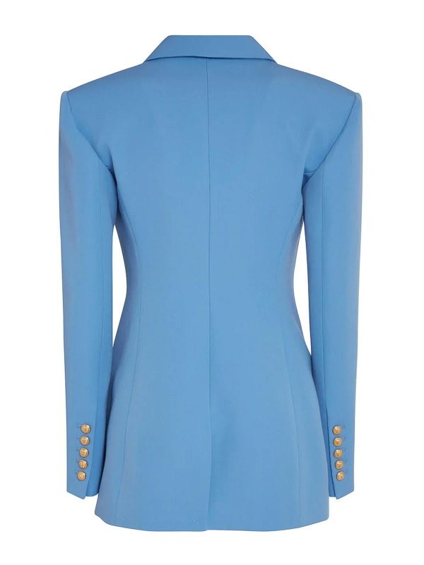 Balmain: カジュアルジャケット online - カジュアルジャケット - ブルー
