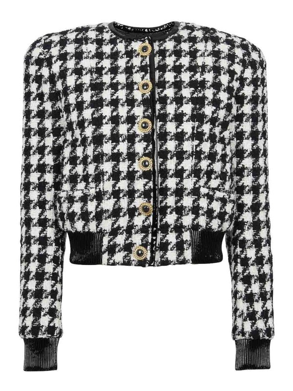 Balmain: Casualjacken - Casualjacke - Schwarz