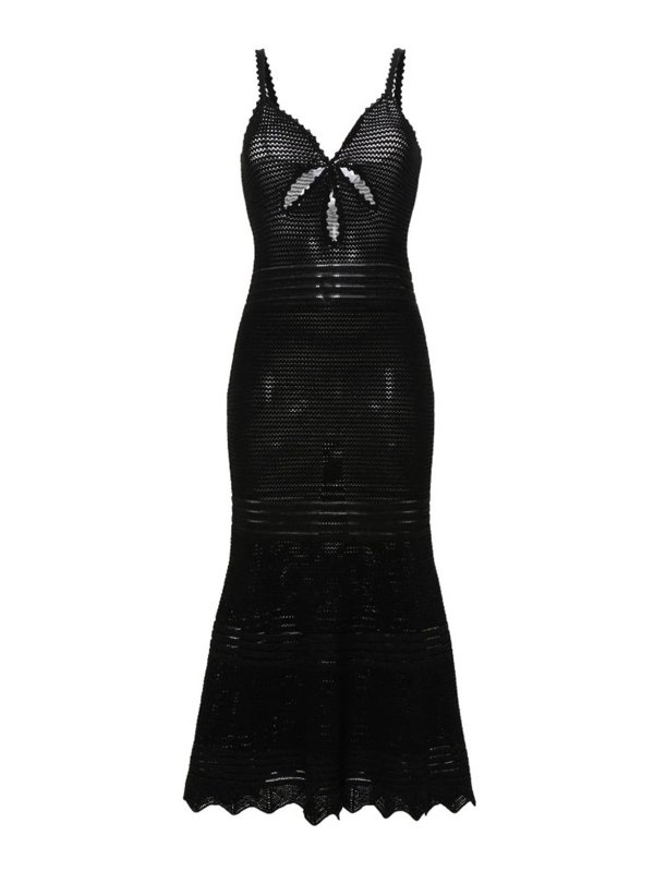 Self Portrait: Maxi robe - Maxi Robe - Noir