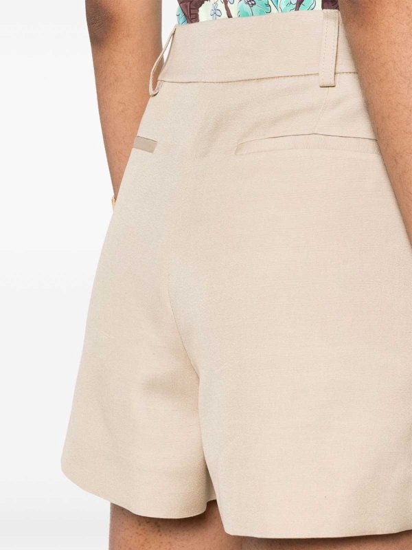 Shorts - Beige shop online: STELLA McCARTNEY