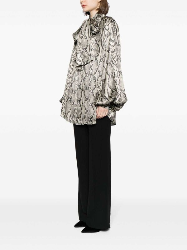 The Best Shops Balmain: Camisas - Camisa - Verde Oscuro