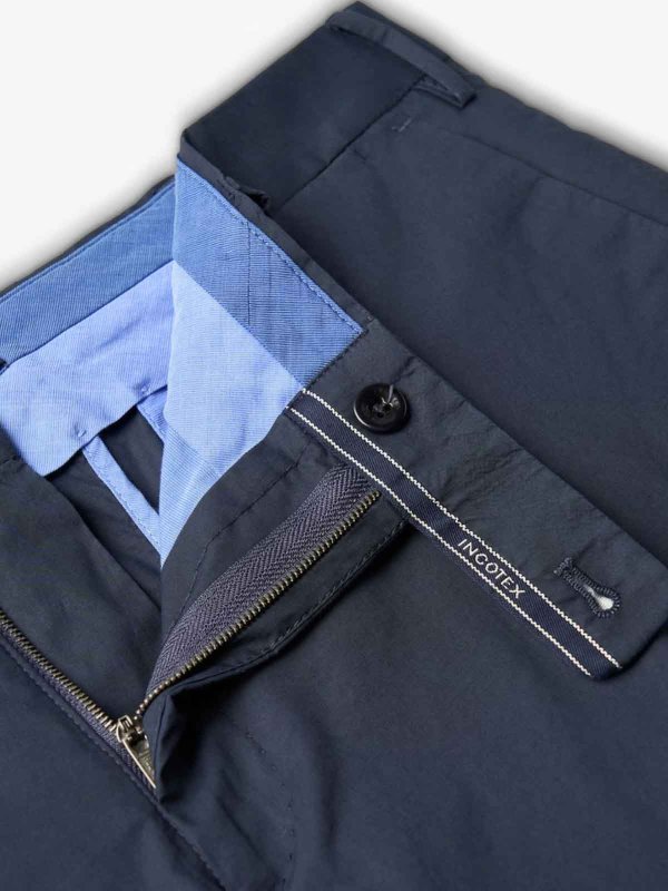 The Best Shops INCOTEX: カジュアルパンツ - ブルー