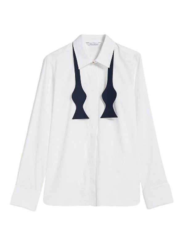 Max Mara: Hemden - Hemd - Weiß