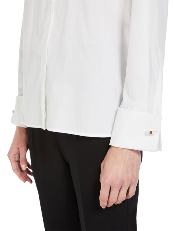 Hemd - Weiß shop online: Max Mara