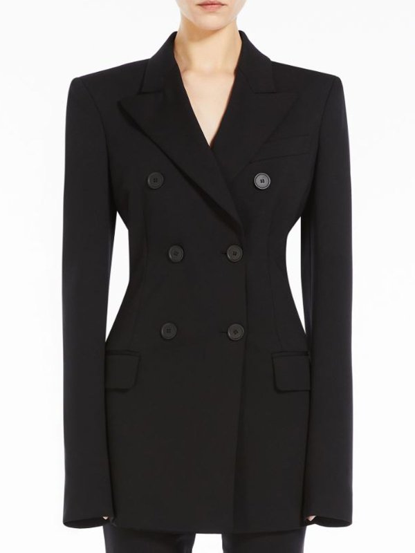 The Best Shops SPORTMAX: casual jackets - Max Mara   Scuba Effect Jersey Jacket