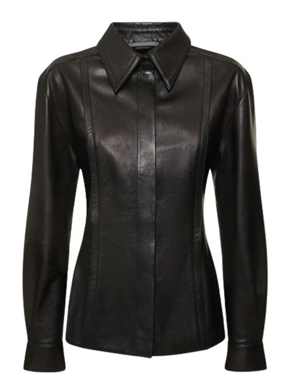 ALBERTA FERRETTI: Camisas - Camisa - Negro